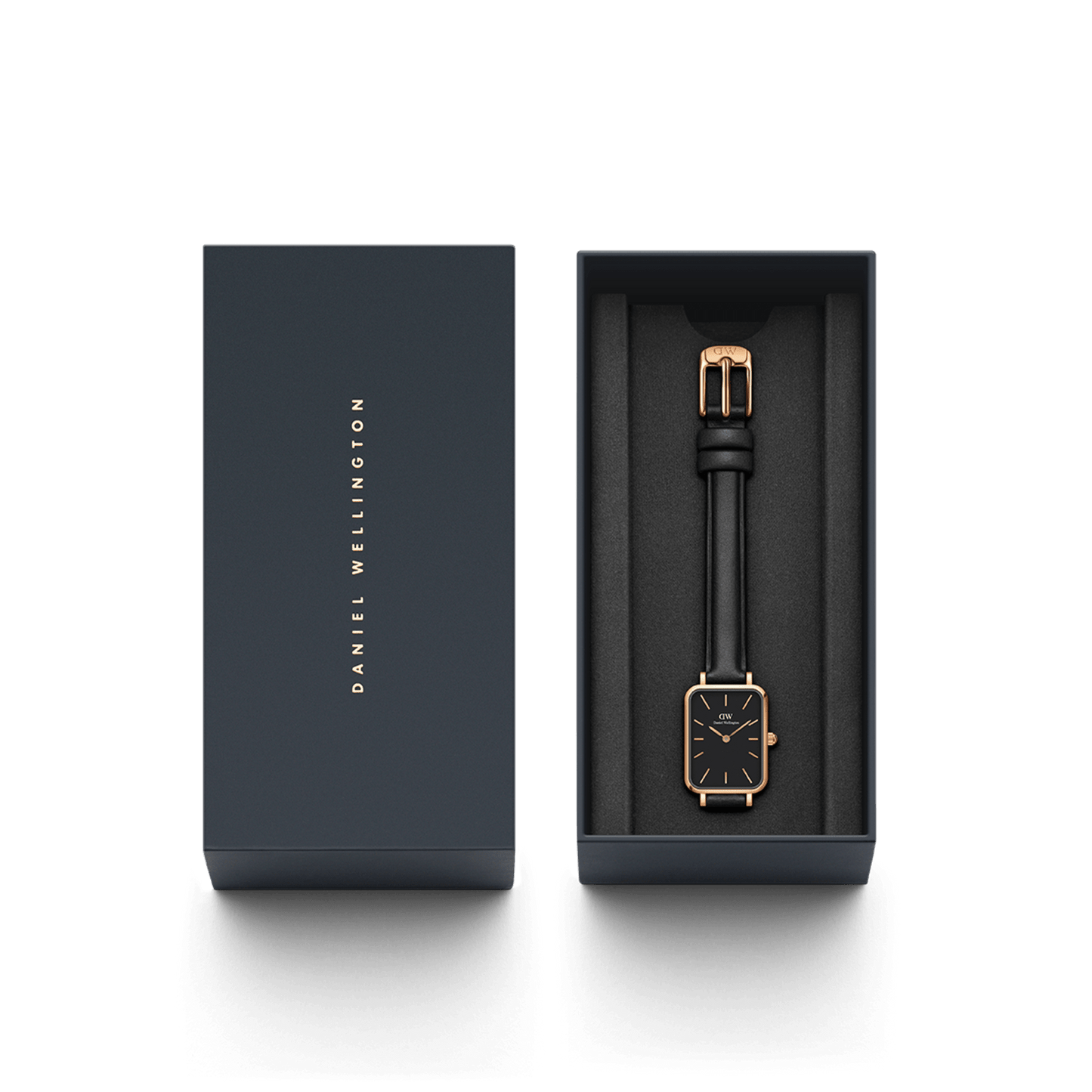 Quadro Pressed Sheffield Black Rose Gold