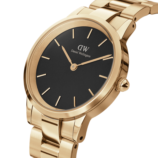 Iconic Link Black Gold