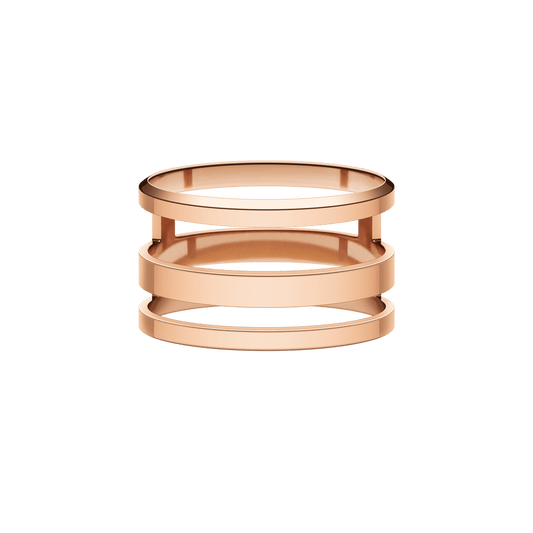 Elan Triad Ring Rose Gold
