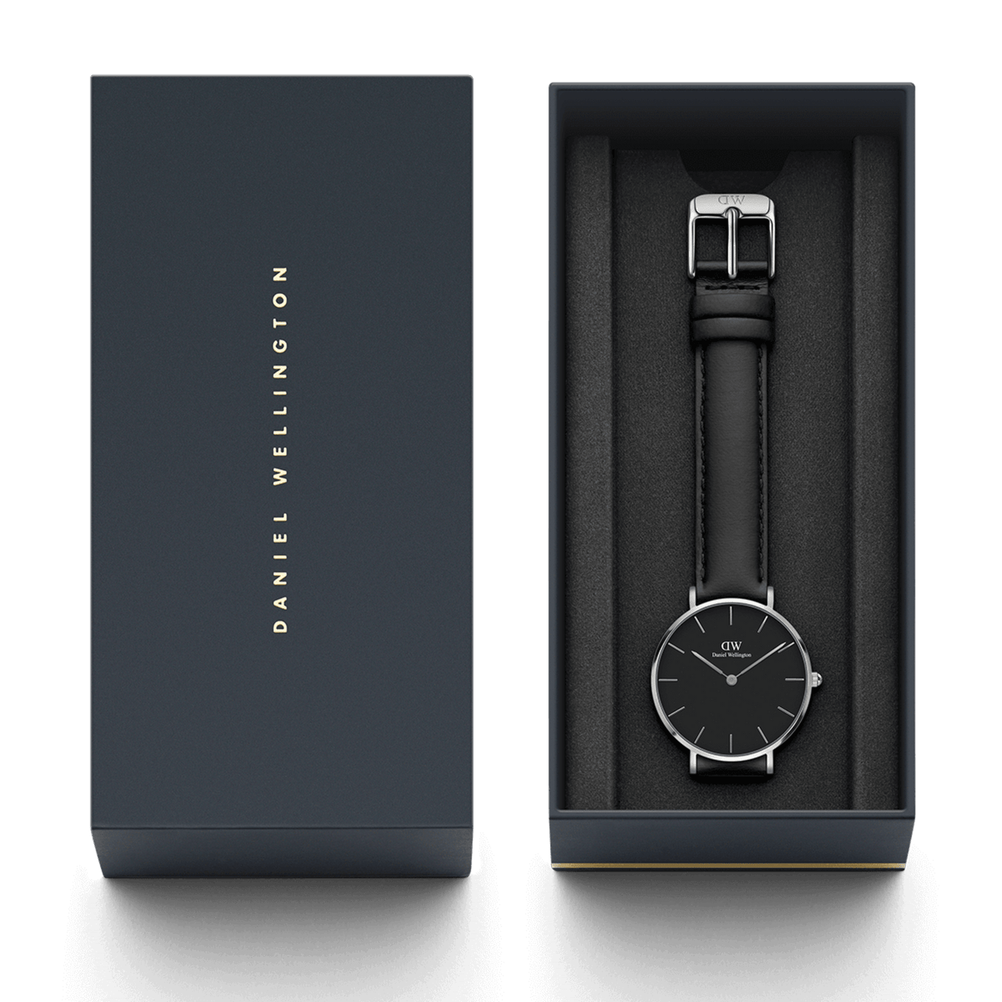 Petite Sheffield Black Silver