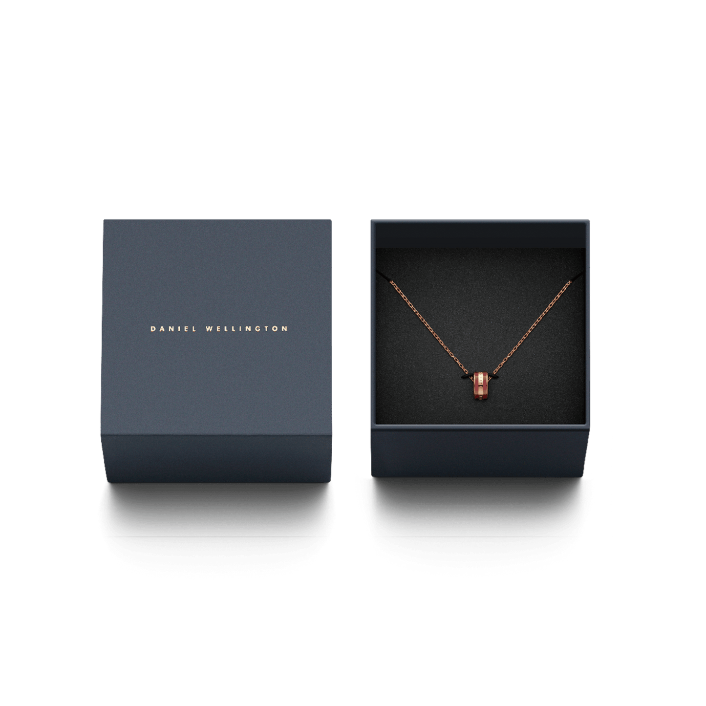 Emalie Necklace Cherry Blush Rose Gold