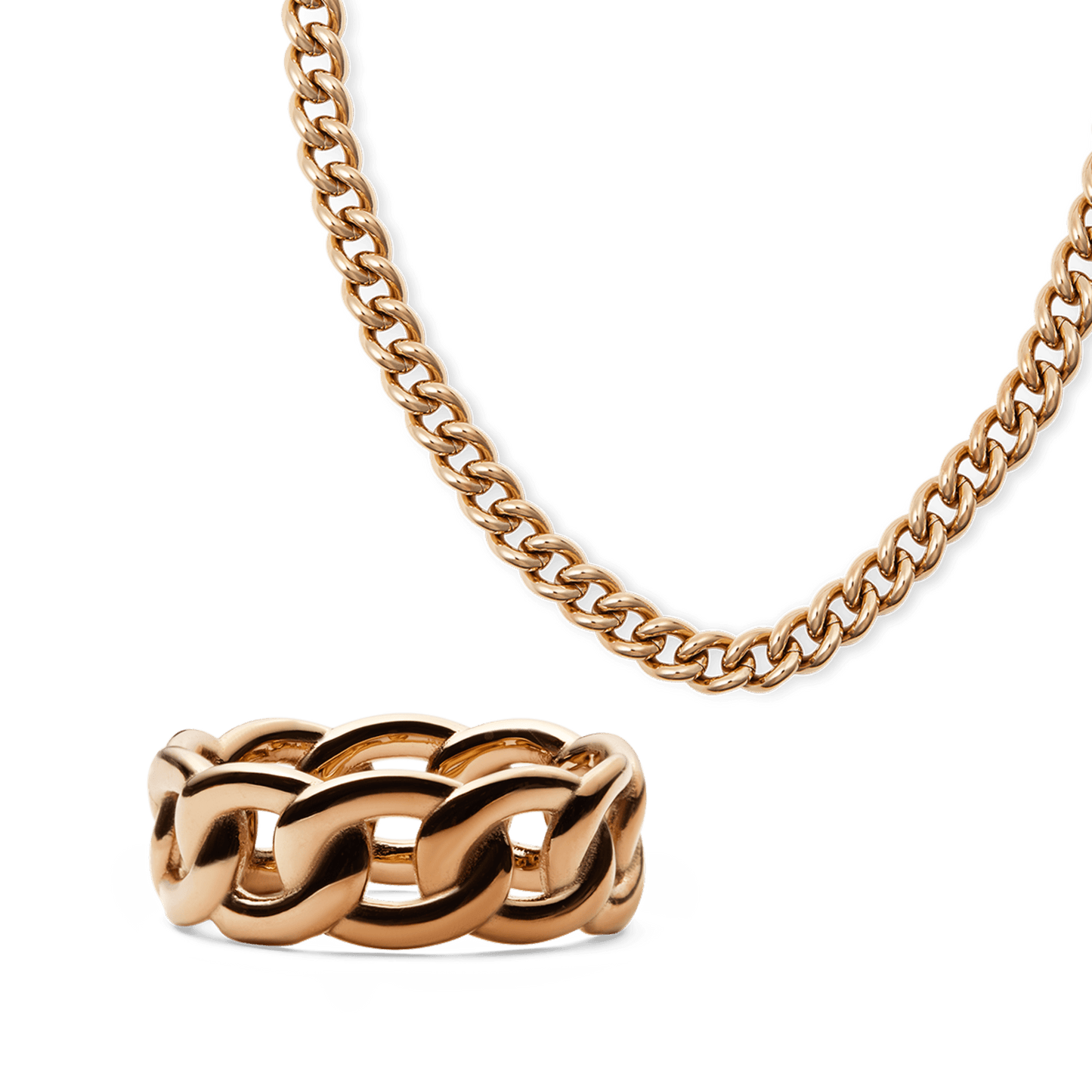 Chunky Set Rose Gold