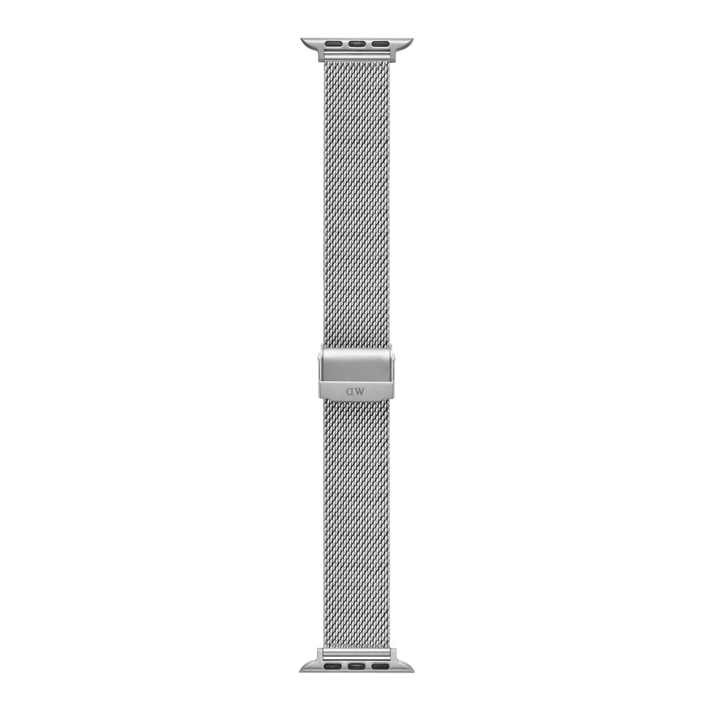 Smartwatch Strap Sandblasted Mesh Silver