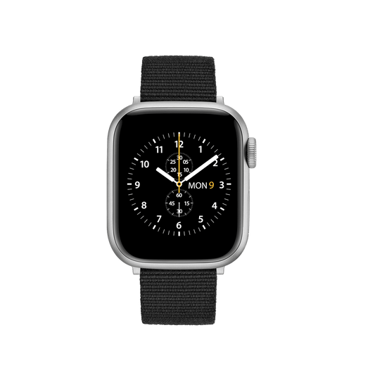 Smartwatch Strap Nato Silver