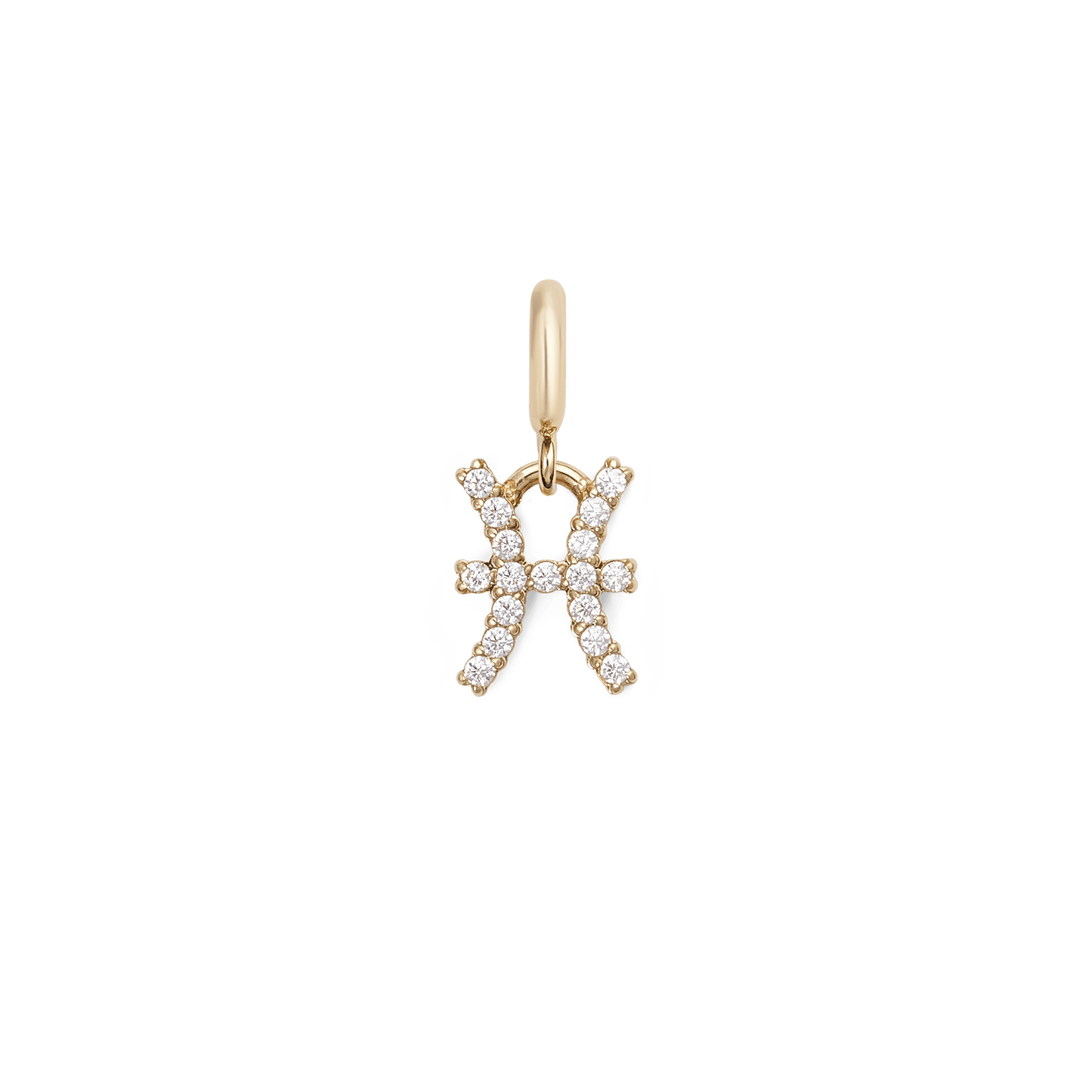 Zodiac Watch Charm Gold