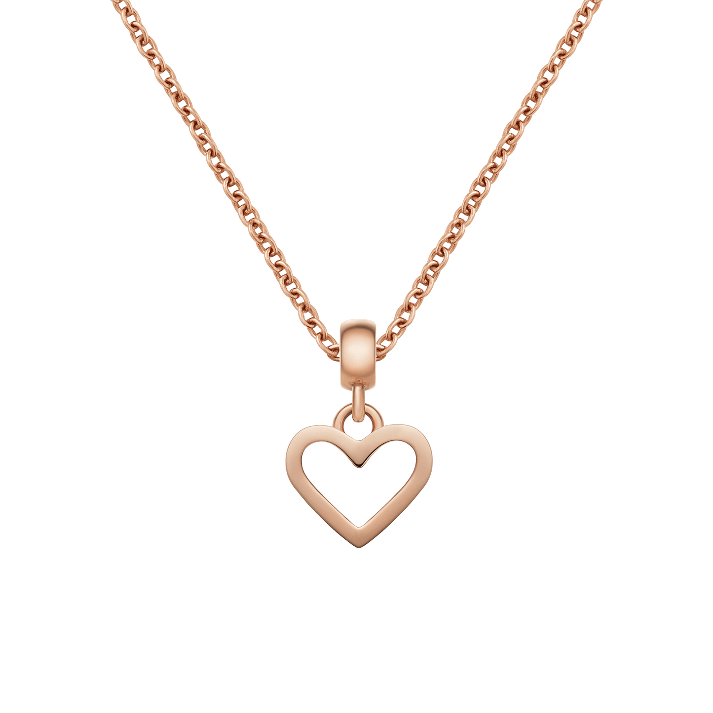 Heart Contour Charm RG