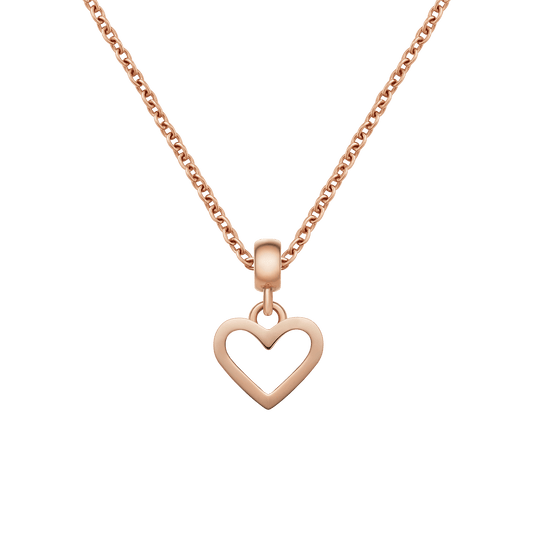 Heart Contour Charm RG
