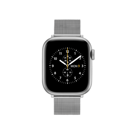 Smartwatch Strap Mesh Silver