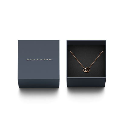 Elan Unity Necklace Rose Gold