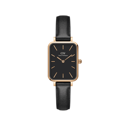Quadro Pressed Sheffield Black Rose Gold