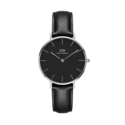 Petite Sheffield Black Silver