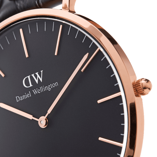 Classic Durham Black Rose Gold