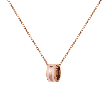 Emalie Necklace Cherry Blossom Rose Gold