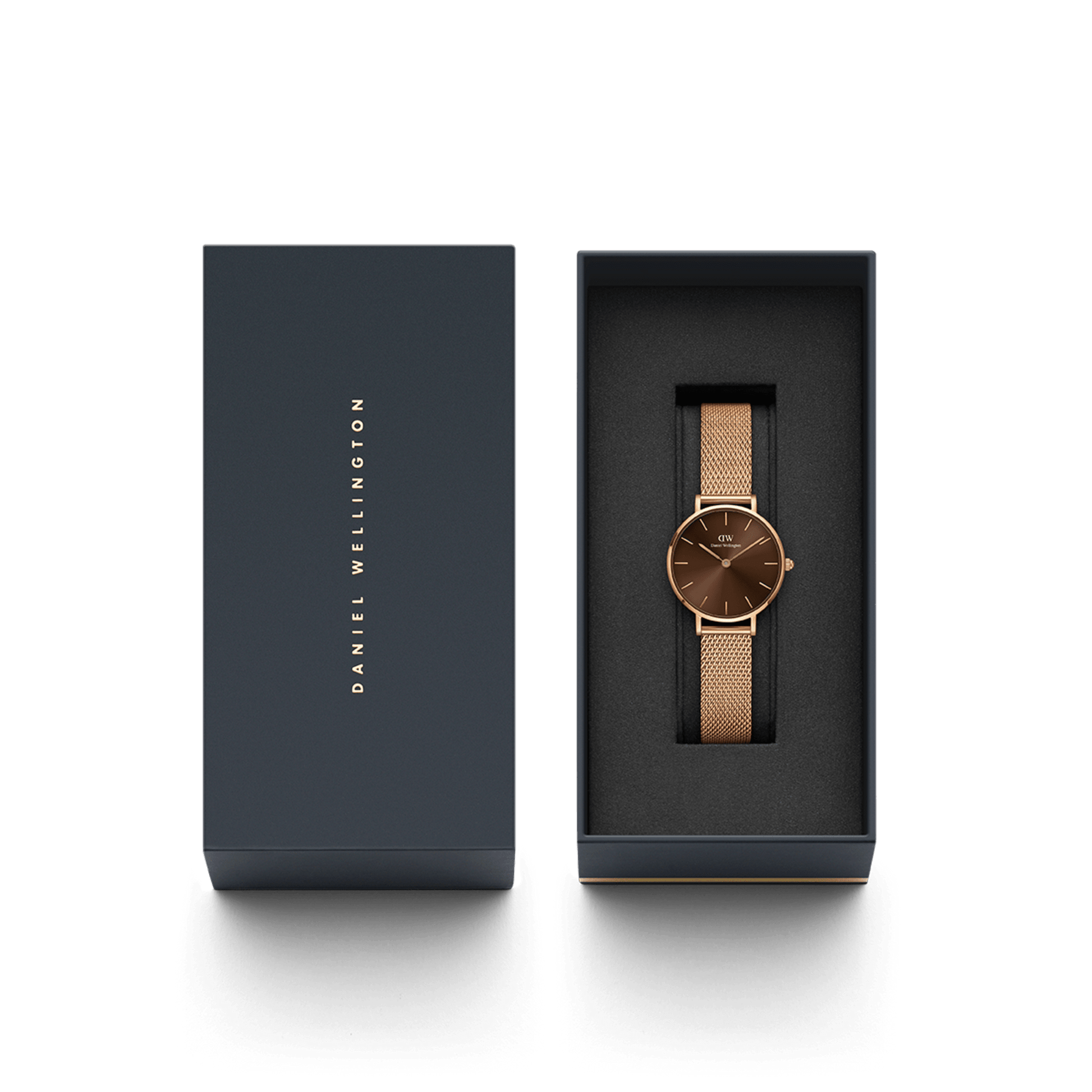 Petite Amber Rose Gold