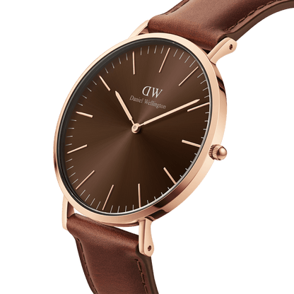 Classic St Mawes Amber Rose Gold