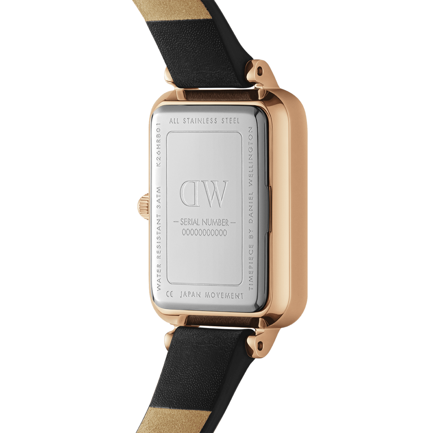 Quadro Pressed Sheffield Emerald Rose Gold