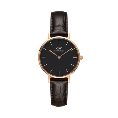 Petite York Black Rose Gold