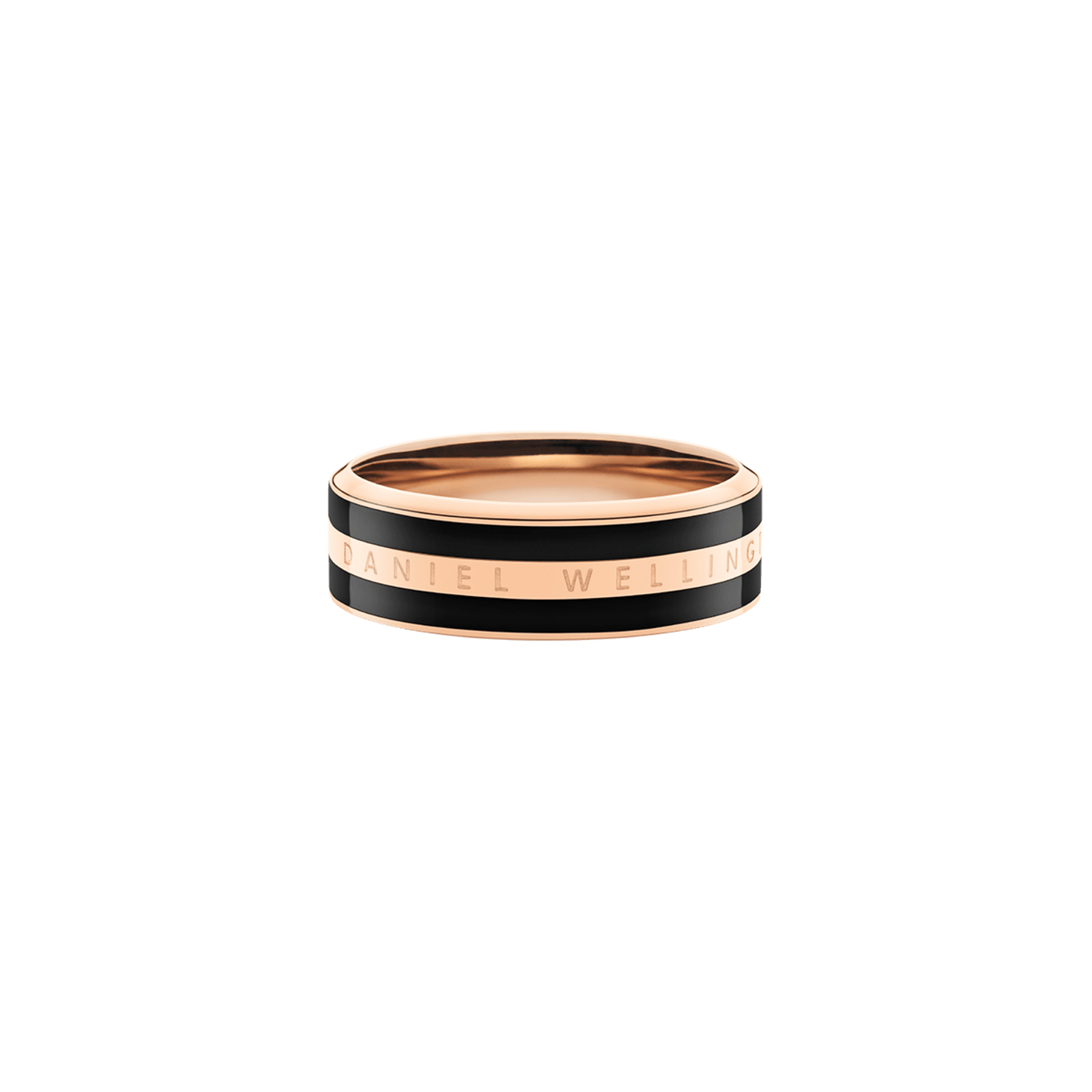 Emalie Ring Rose Gold Black