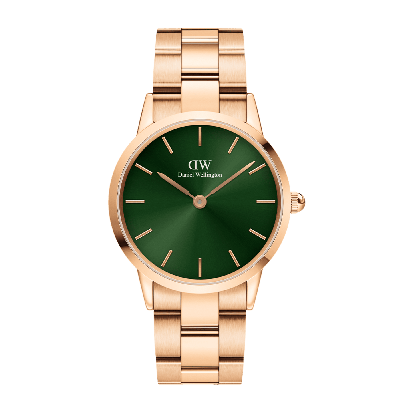 Iconic Link Emerald Rose Gold