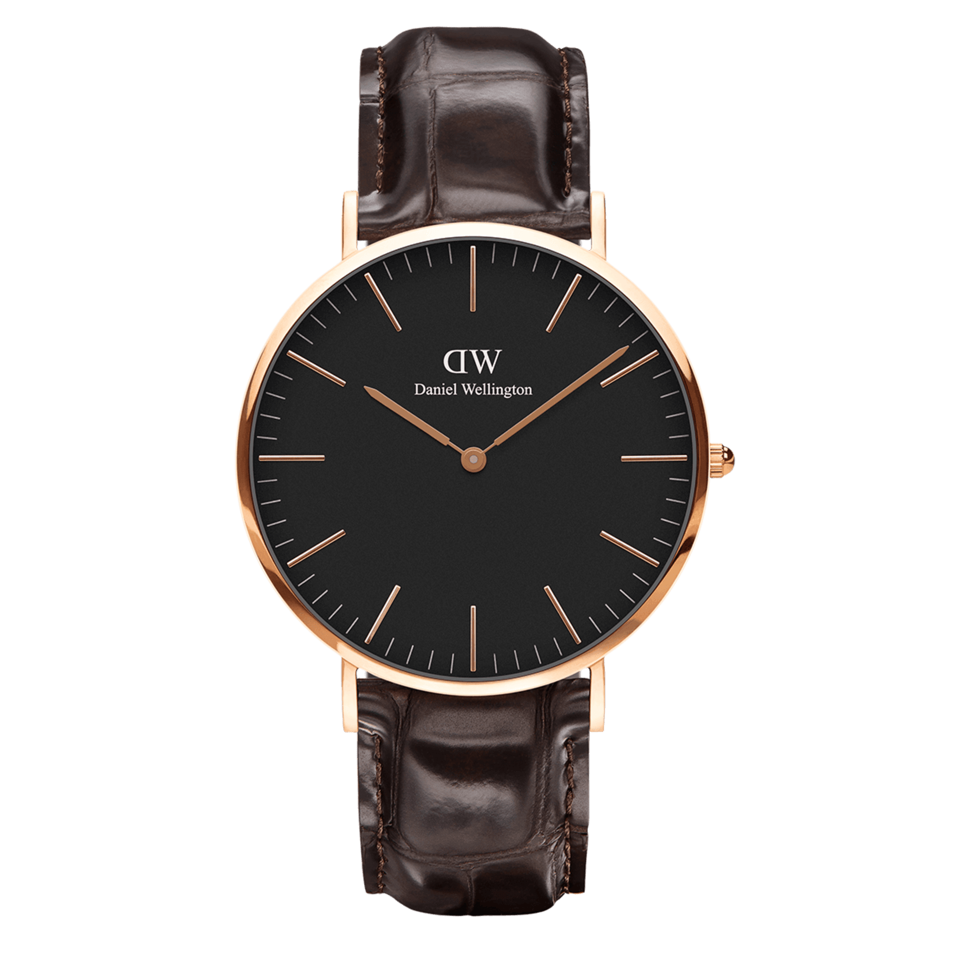 Classic York Black Rose Gold