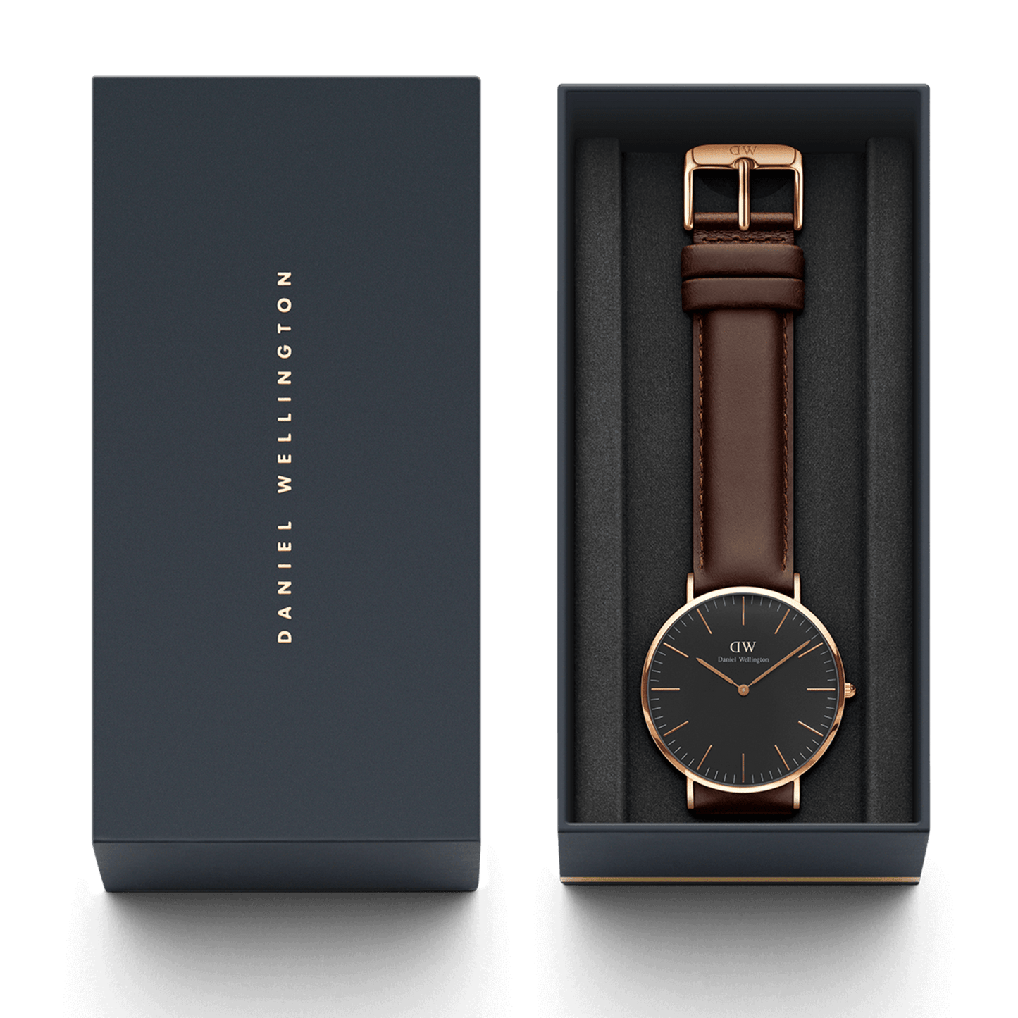 Classic Bristol Black Rose Gold