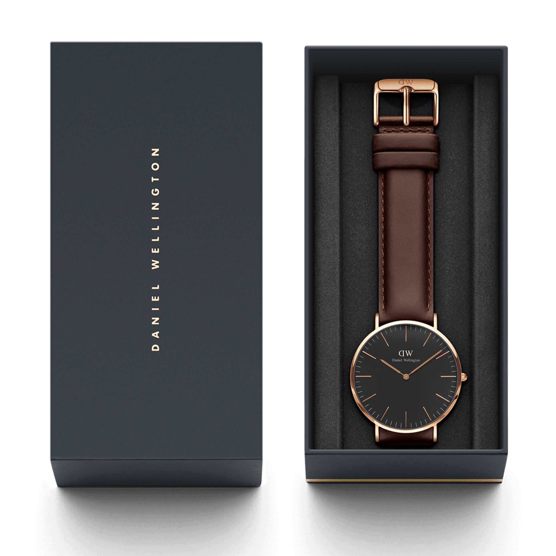 Classic Bristol Black Rose Gold