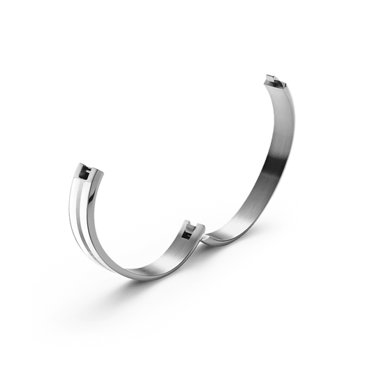 Emalie Infinite Silver Satin White