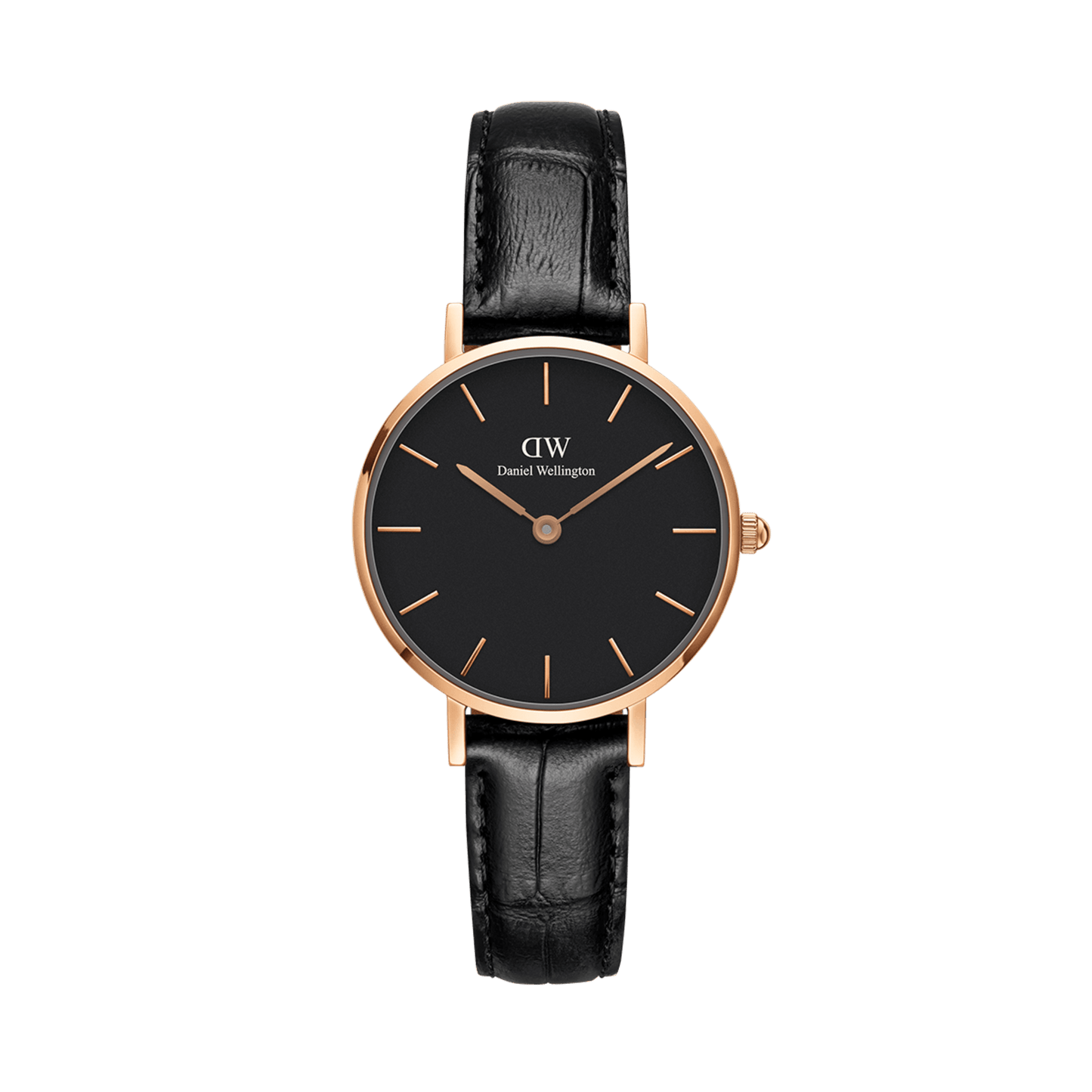 Petite Reading Black Rose Gold