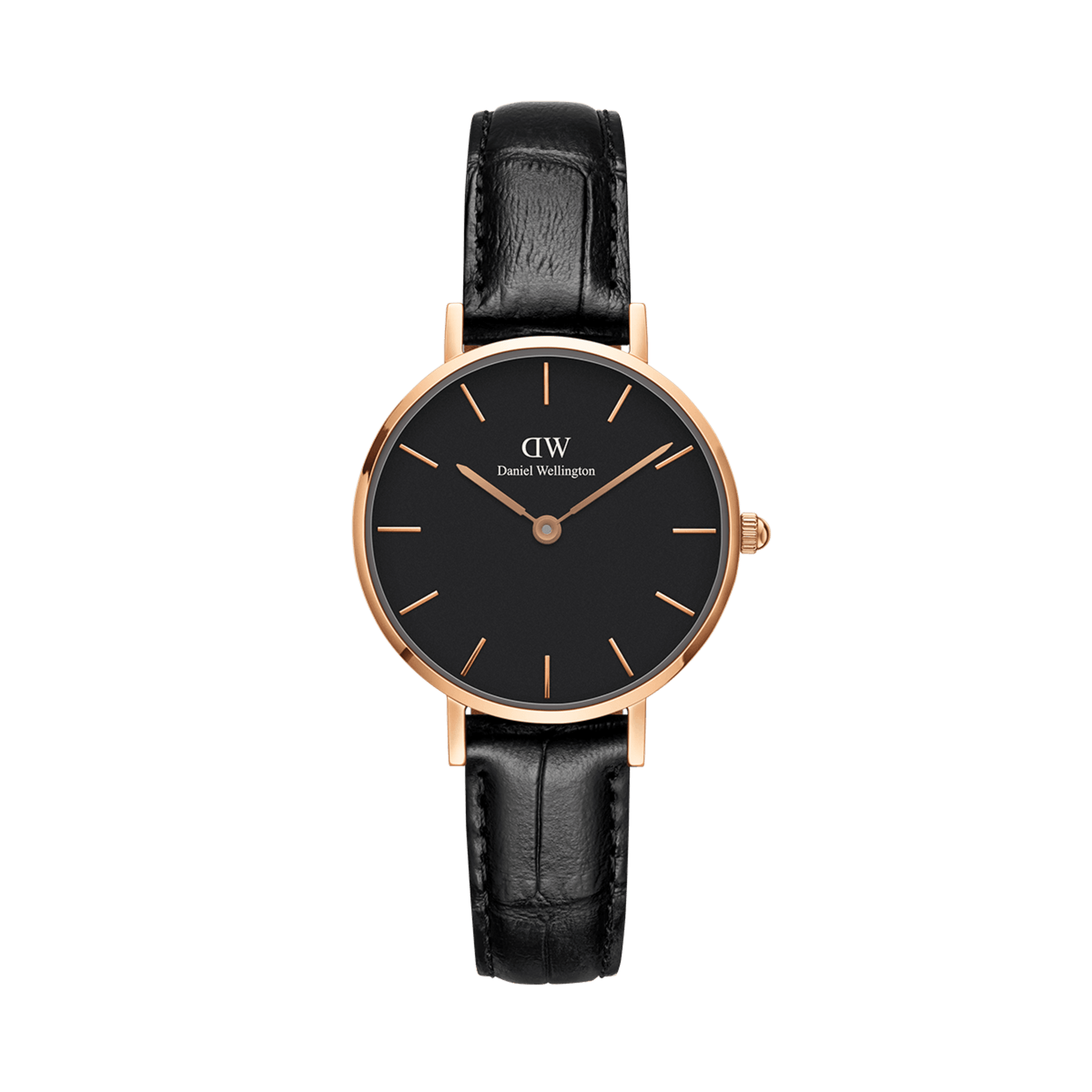Petite Reading Black Rose Gold
