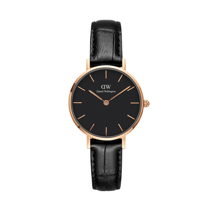 Petite Reading Black Rose Gold