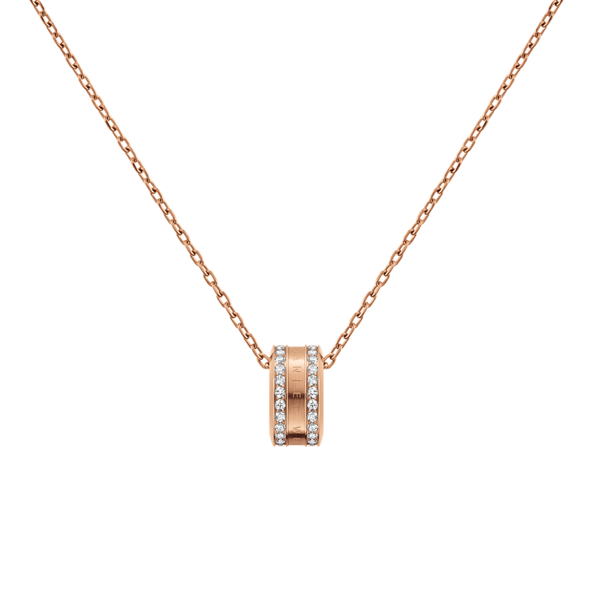 Elan Lumine Necklace Rose Gold