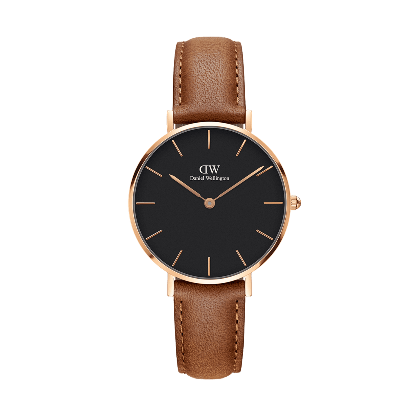 Petite Durham Black Rose Gold