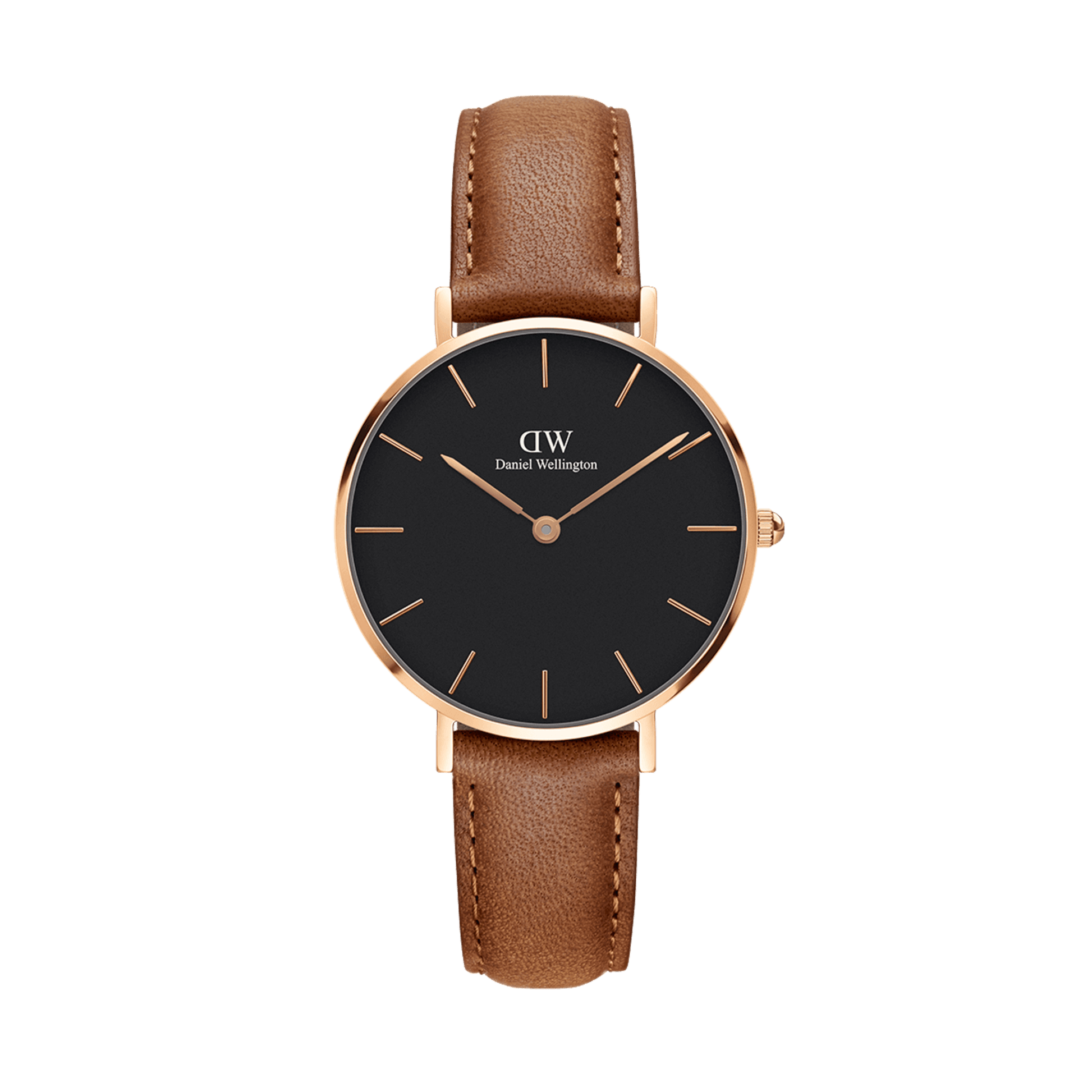Petite Durham Black Rose Gold
