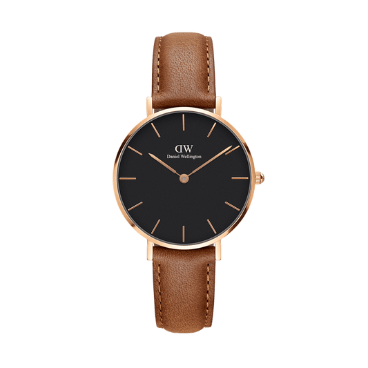 Petite Durham Black Rose Gold