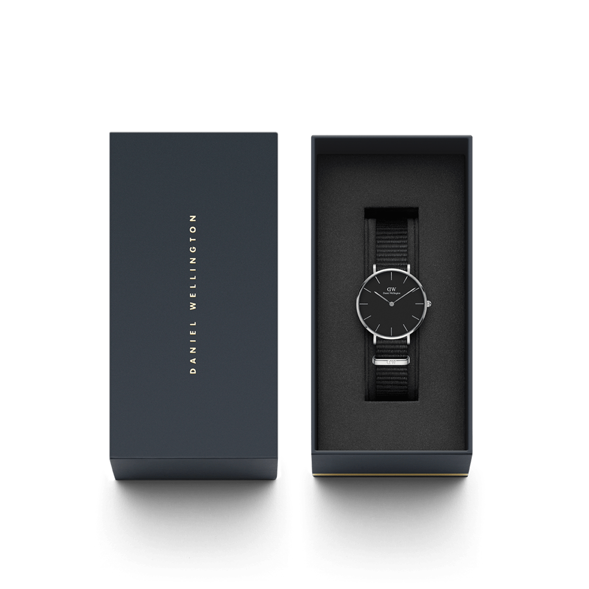 Petite Cornwall Black Silver