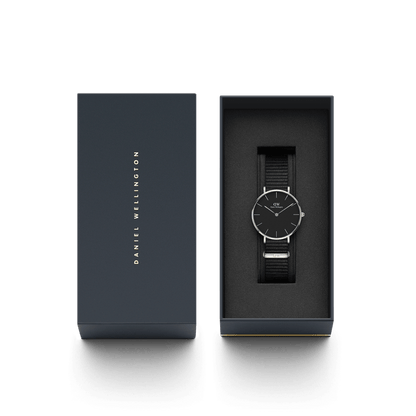 Petite Cornwall Black Silver