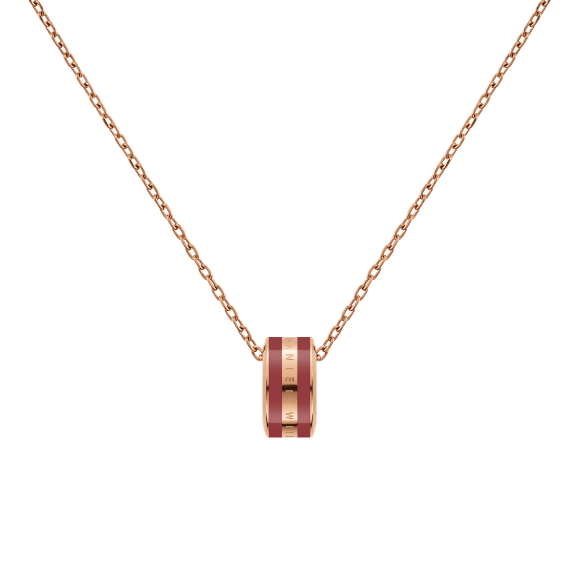 Emalie Necklace Cherry Blush Rose Gold