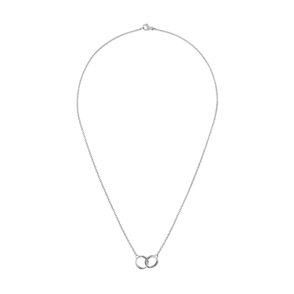 Elan Unity Necklace Silver