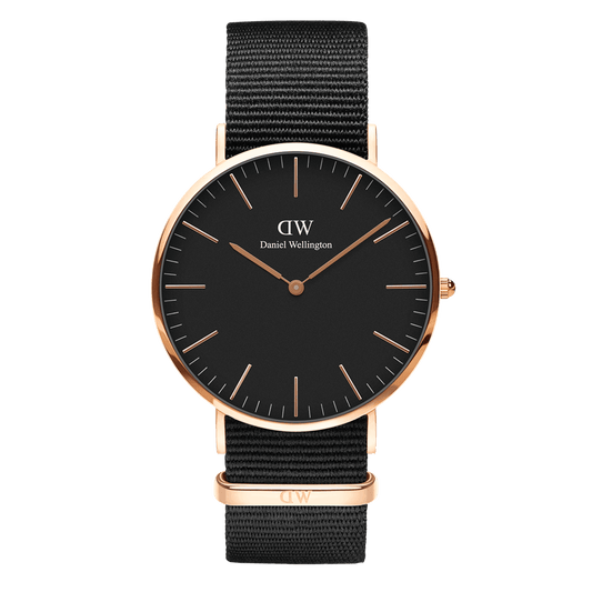 Classic Cornwall Black Rose Gold