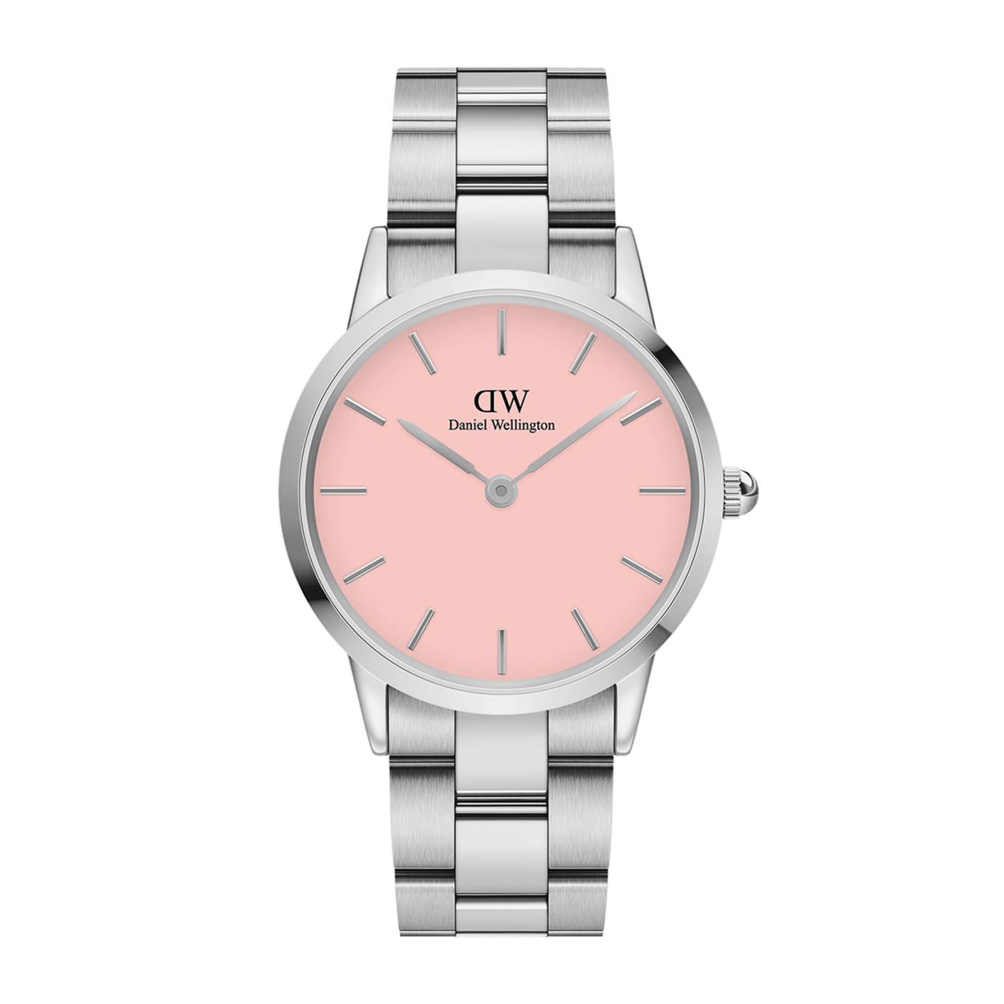 Iconic Link Blush Silver