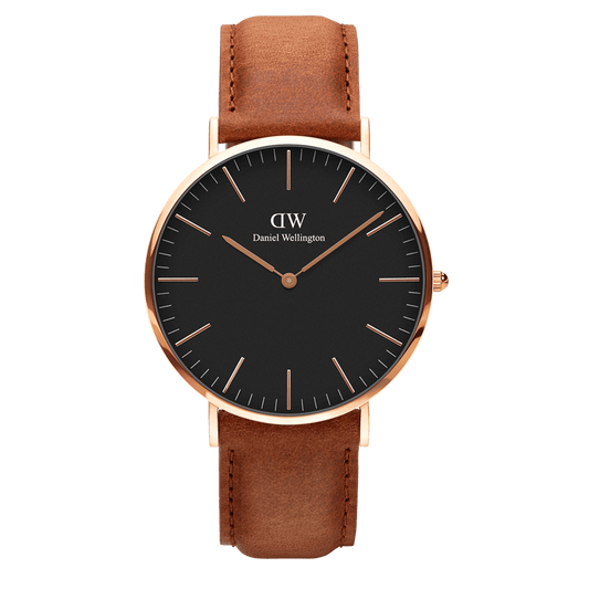 Classic Durham Black Rose Gold