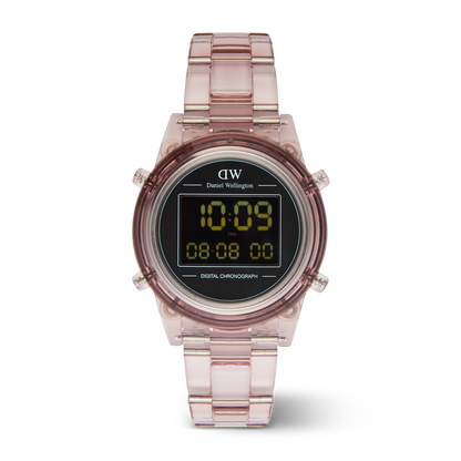 Retro Digital Dark Pink Dark Pink