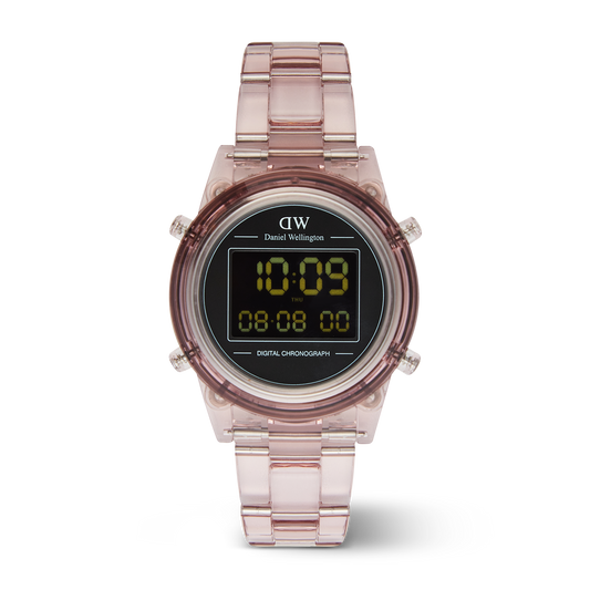 Retro Digital Dark Pink Dark Pink