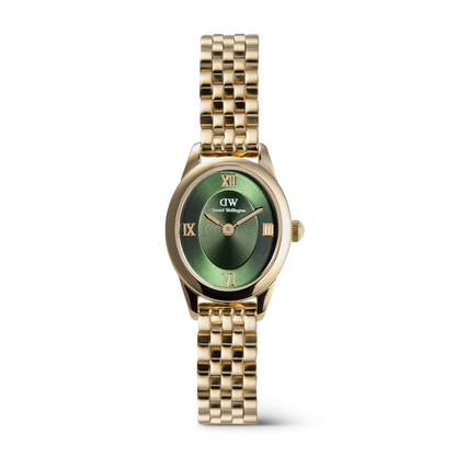 Ophelia Mini Emerald Gold