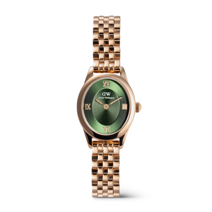 Ophelia Mini Emerald Rose Gold