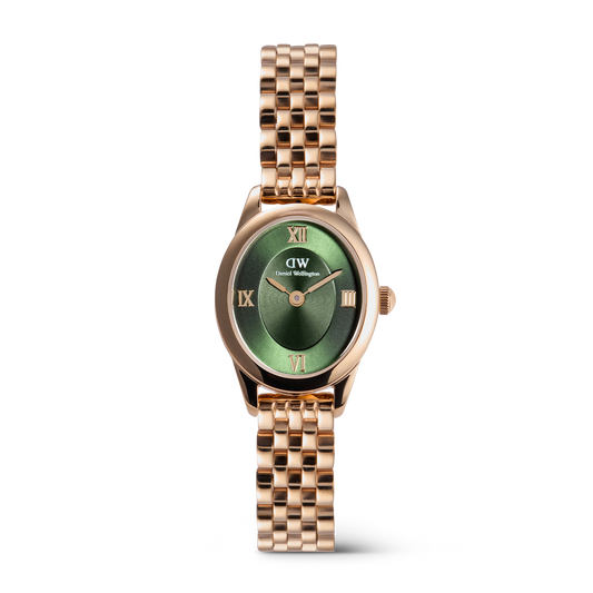 Ophelia Mini Emerald Rose Gold
