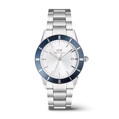 Iconic Paradigma Link Blue Bezel Silver