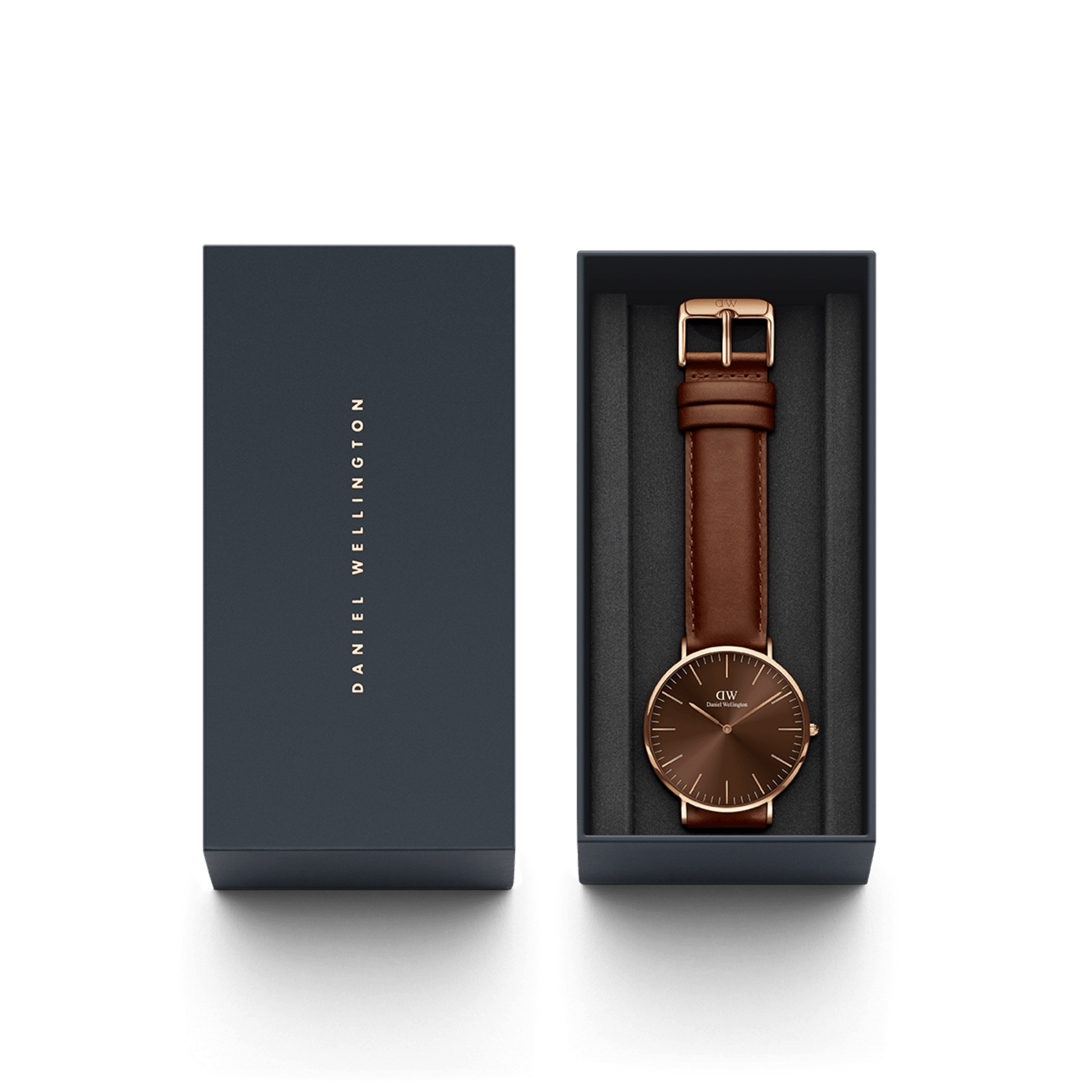 Classic St Mawes Amber Rose Gold