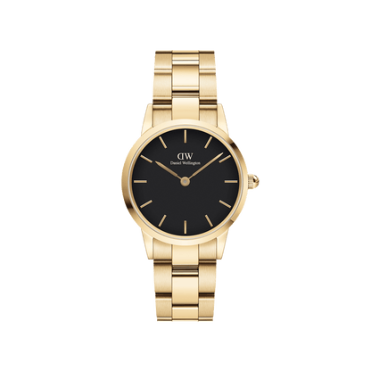 Iconic Link Black Gold