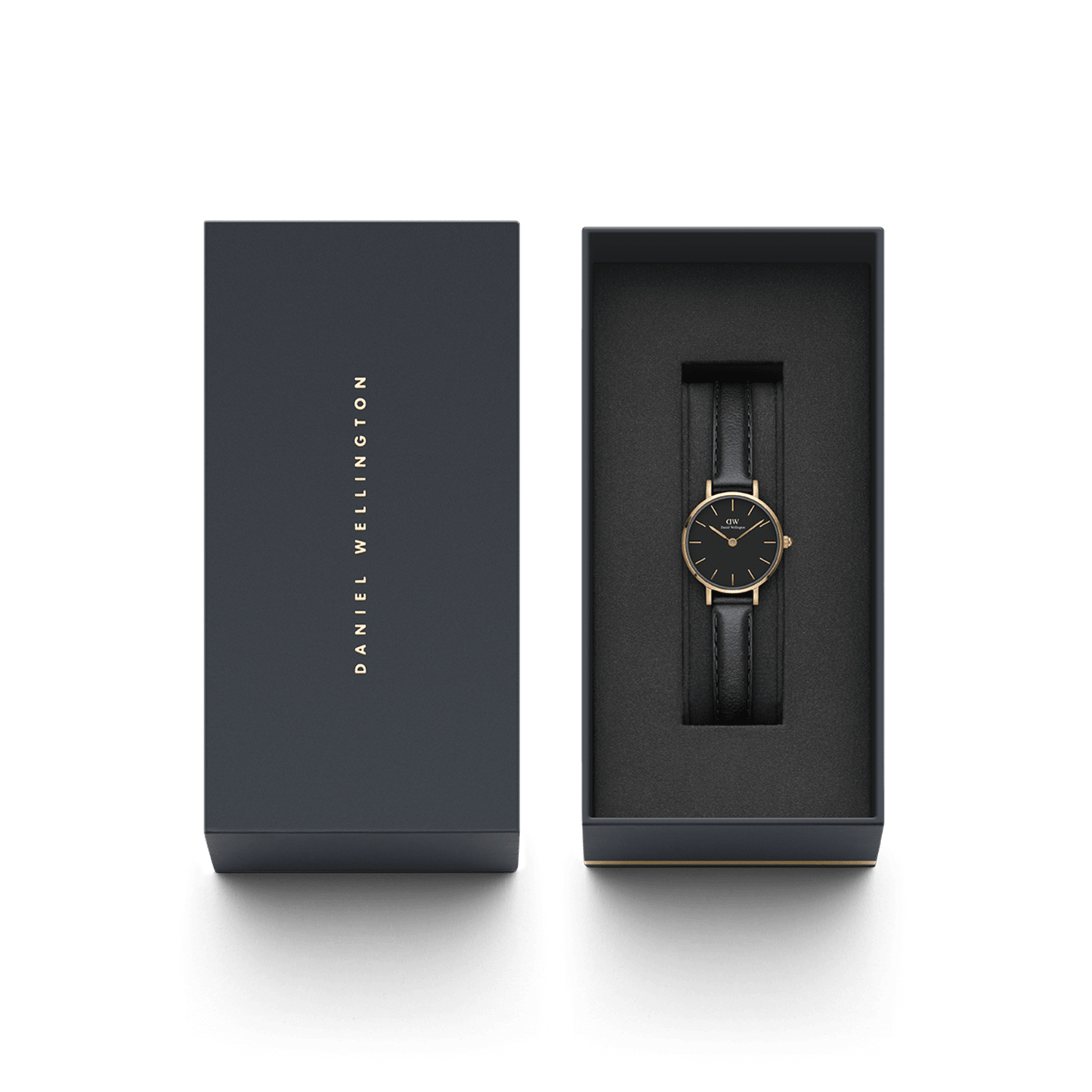 Petite Pressed Sheffield Black Rose Gold